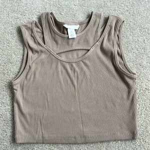 H&M cropped tank